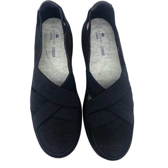 Clarks Women's Sillian 2.0 Star Slip-On Women's Loafers Black 8.5 - Picture 3 of 6